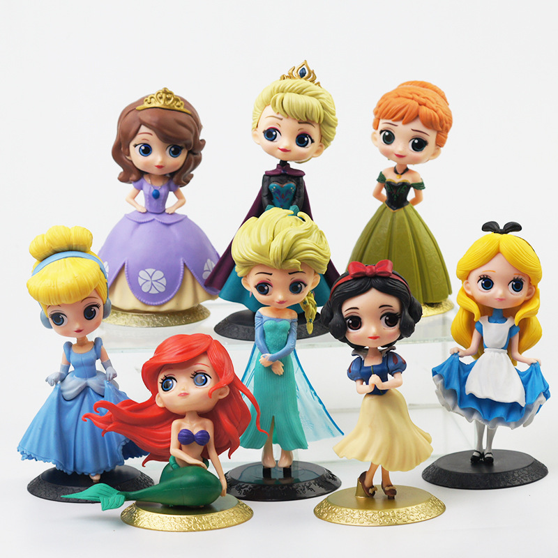 Mô hình nhân vật công chúa Disney bằng nhựa PVC chất lượng cao