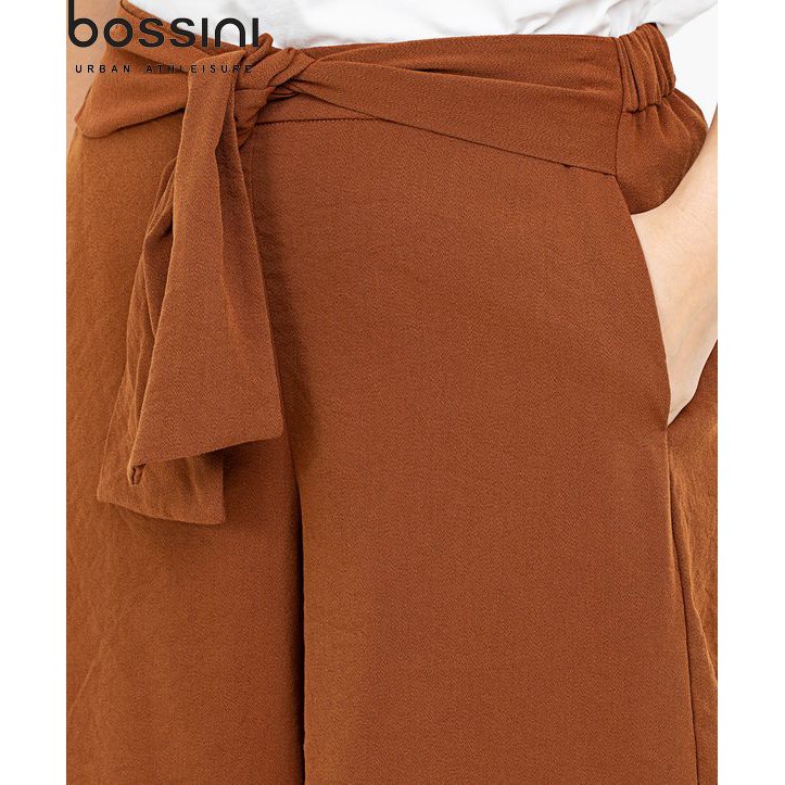 [Mã LT50 giảm 50k đơn 250k] Quần short lưng thun ống rộng nữ Bossini 621404040