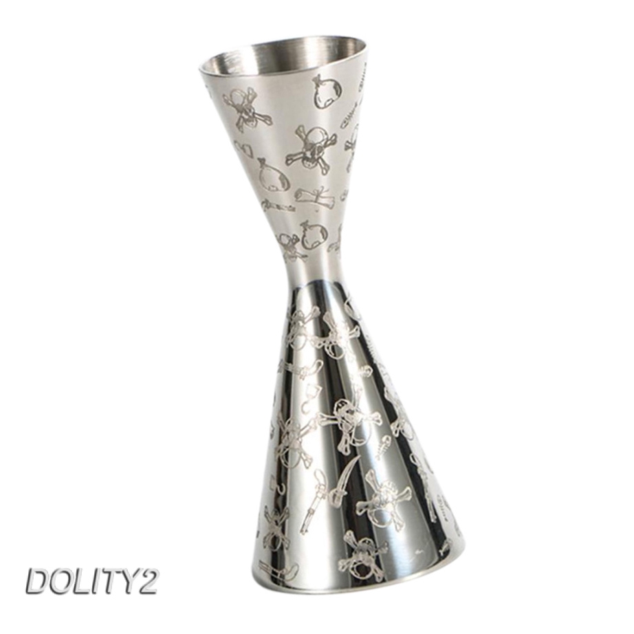 [Dolity2] Cốc Đo Lường Pha Chế Cocktail Bằng Thép Không Gỉ 1oz / 2oz