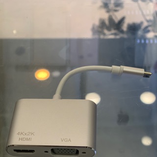 Cáp chuyển đổi typec ra hdmi - vga