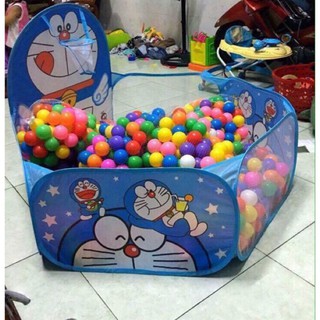 Lều bóng hình Doremon kèm 100 bóng cho bé