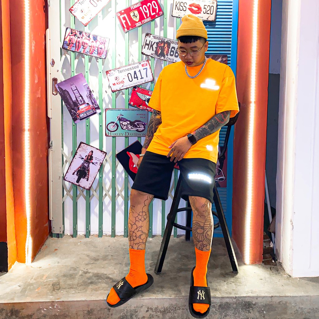 < TACA STORE. > - ÁO PHẢN QUANG CAM