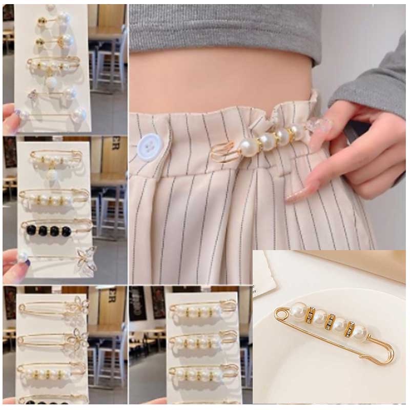 Kẹp điều chỉnh và cố định lưng quần thời trang nhiều kiểu dành cho nữ