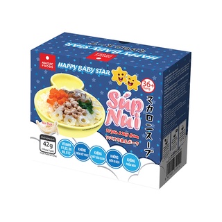 Súp nui Asuzac tổ yến thịt băm 42g (3 gói)