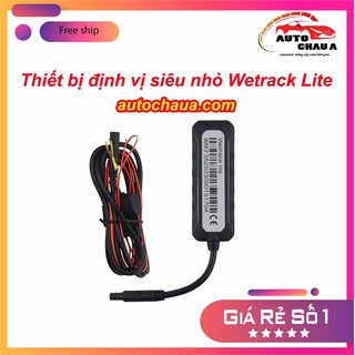 Thiết bị định vị xe máy Wetrack lite siêu nhỏ dễ dấu kín
