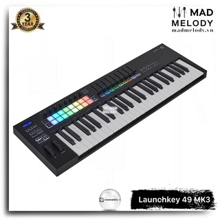 Novation Launchkey 49 MK3 USB MIDI Controller (đàn soạn nhạc 49 phím Launchkey thế hệ 3, NEW chính hãng)