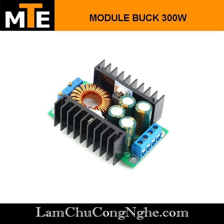 Mới! Mạch hạ áp DC DC 300W từ 5 - 40v xuống 1,2V - 35V - Module buck 12A