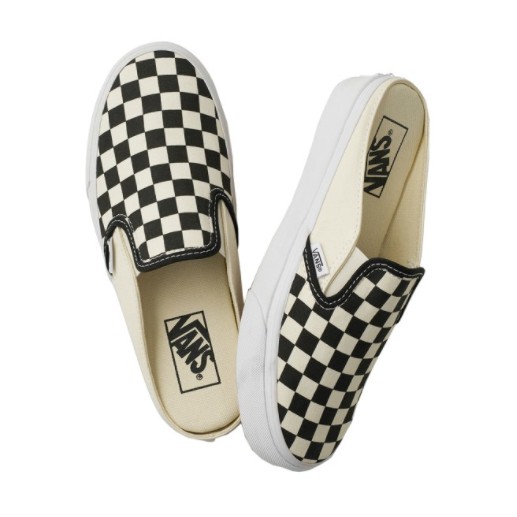 Giày Lười Checkerboard Classic Slip-on Slip-On Mules VN0004KTEO11