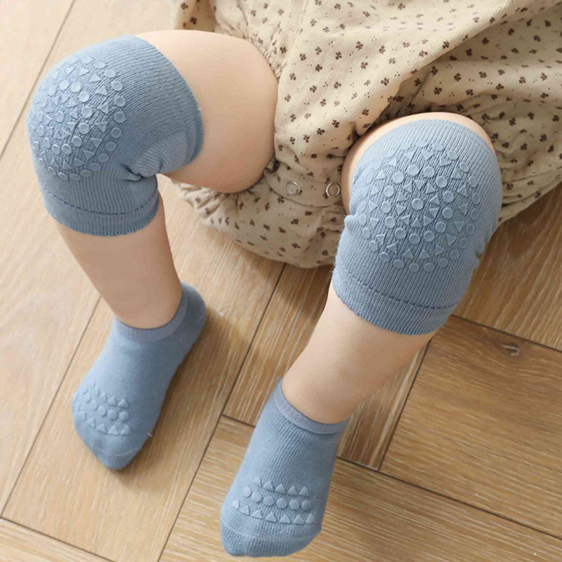 Set 2 Cặp Vớ Giữ Ấm Đầu Gối Chống Trượt Cho Bé
