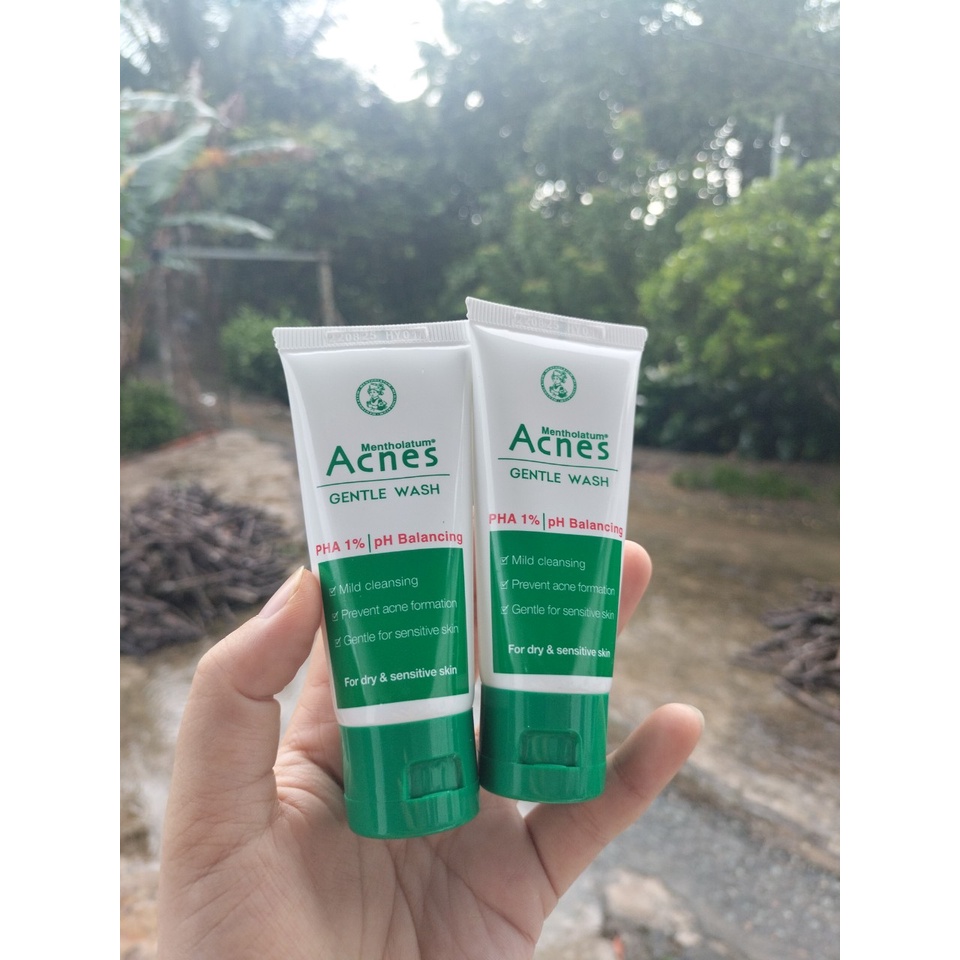 (Mini size) Gel rửa mặt ngăn ngừa mụn Acnes 25g