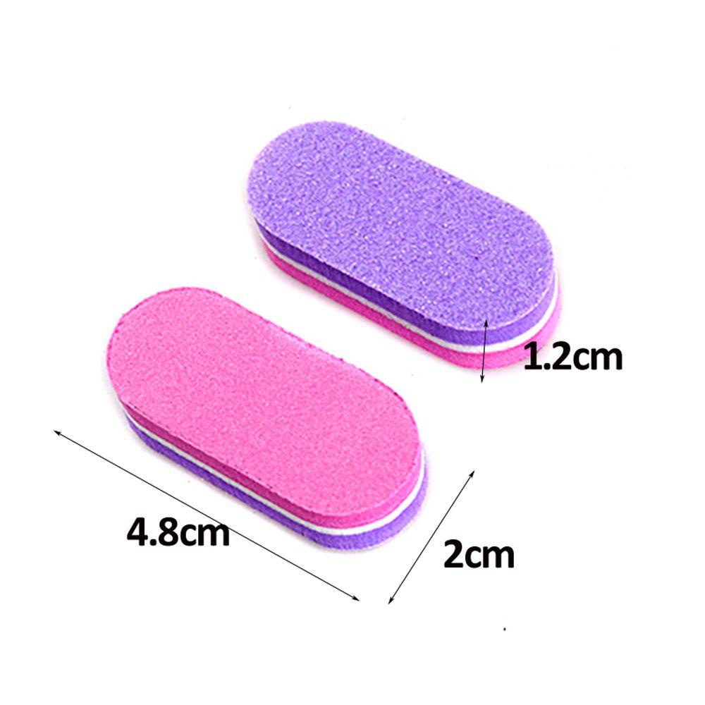 Khối Dũa Móng Tay / Đánh Bóng UV Gel Mini Chuyên Nghiệp 100 / 180 Grit