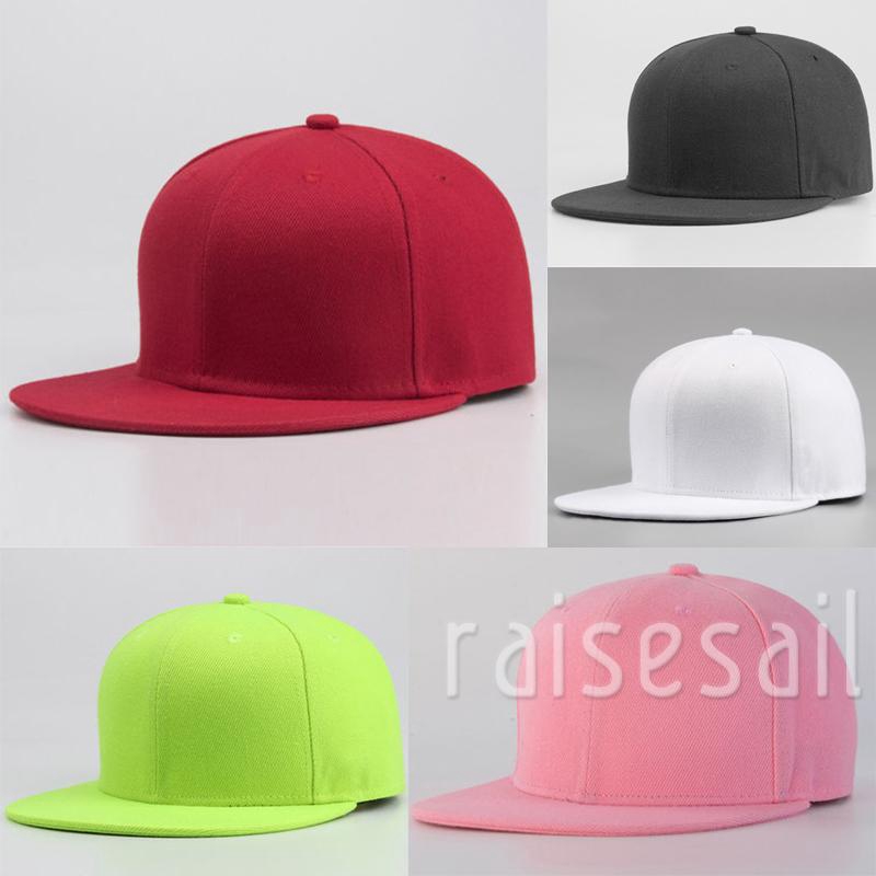 Rs♪-Women Solid Blank Plain Solid Snapback Golf ball Hip-Hop Hat*