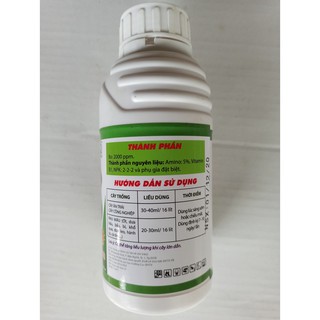 Phân bón Siêu Lớn Trái Korea - Chai 500ml
