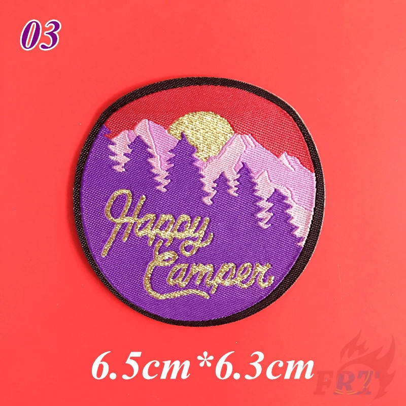 ☸ VSCO：Purple Vibes - Series 01 Romantic Passion Iron-on Patch ☸ 1Pc/5Pcs DIY Sew on Iron on Badges Patches