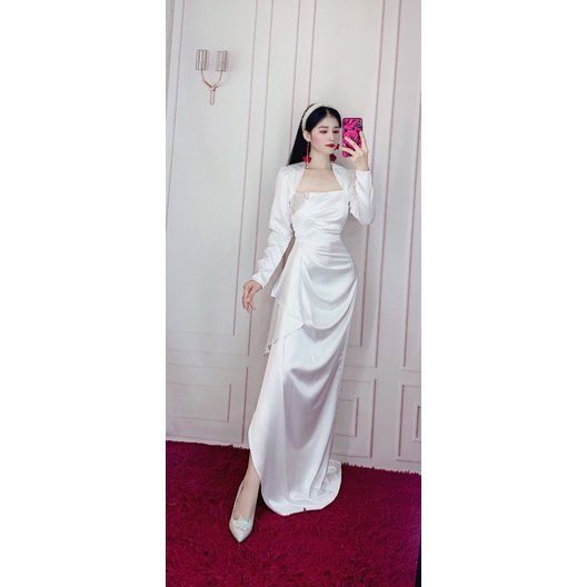 ĐẦM BODY XẾP LY XẺ ĐUỒI full size S/M/L/XL