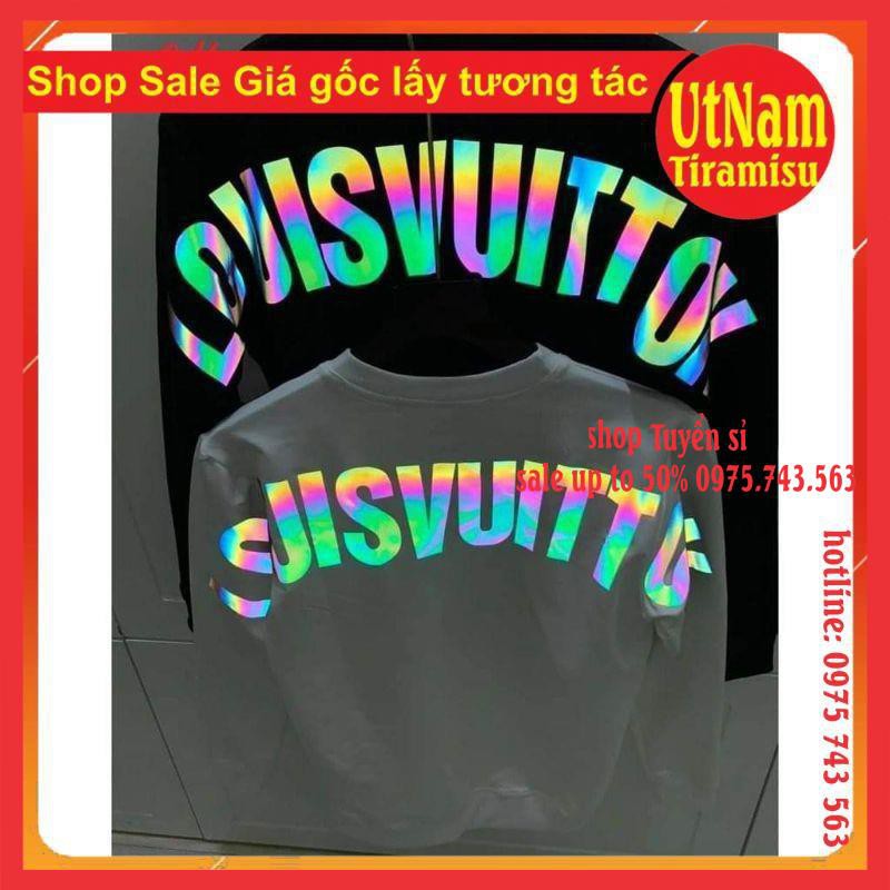 Áo thun phản quang SWEATER❤️decal dài tay❤️unisex❤️thời trang nam nữ❤️freeship | BigBuy360 - bigbuy360.vn