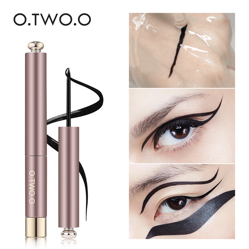 O.TWO.O Liquid Eye Liner Waterproof Ultra Fine Brush Head Long Lasting Quick Dry Natural Eyeliner Cosmetics a Brush | BigBuy360 - bigbuy360.vn