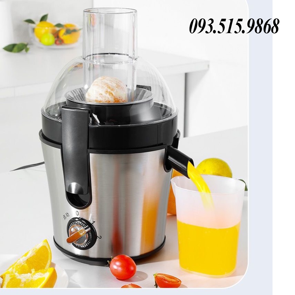 Máy ép hoa quả kinh doanh - máy ép trái cây công suất lớn ép nhanh hoa quả bảo hành 12 tháng