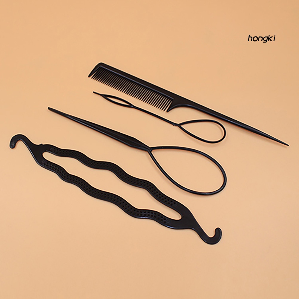 Set 4 dụng cụ tạo kiểu tết tóc thời trang dành cho nữ