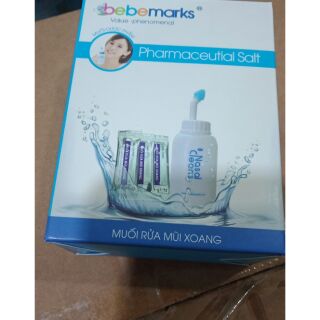 Muối rửa mũi bebemarks hộp 50 gói