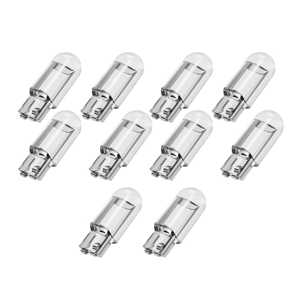 Bộ 10 Đèn Led T10 Cob 12v Ánh Sáng Trắng Cho Nội Thất Xe Hơi | BigBuy360 - bigbuy360.vn