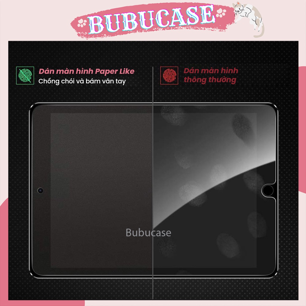 Miếng Dán Màn Hình Cho iPad Paperlike Hàng Nhật - Không Bám Vân Tay, Chống Chói, Cho Cảm Giác Viết Vẽ Như Trên Giấy Thật