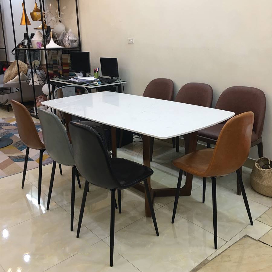 Bàn ăn CONCORDE mặt đá