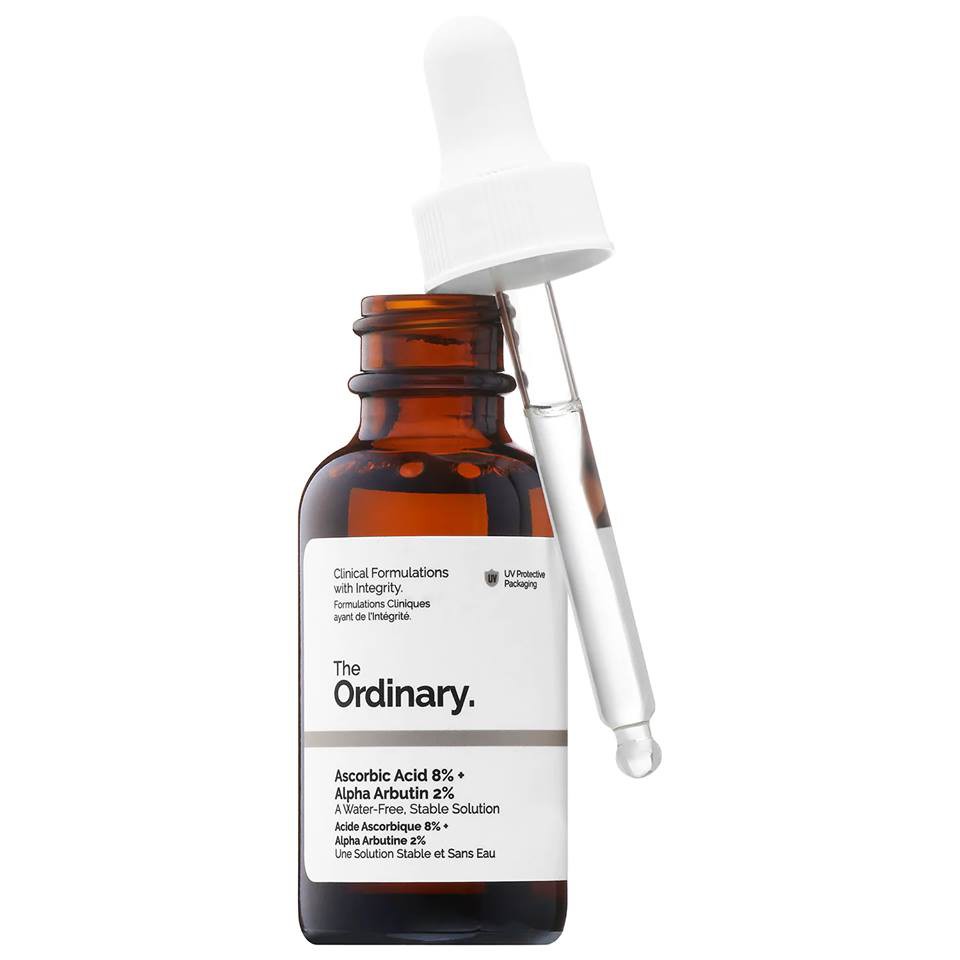 THE ORDINARY Serum Ascorbic Acid 8% + Alpha Arbutin 2% Tinh chất dưỡng sáng, mờ nám, giảm thâm 30mL