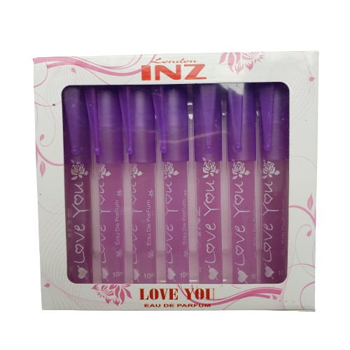 Set Nước Hoa Bút INZ 7 Cây Màu Tím☆Love You