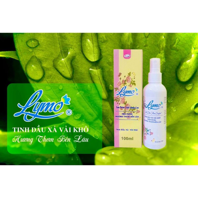 Tinh dầu xả vải khô Lymo