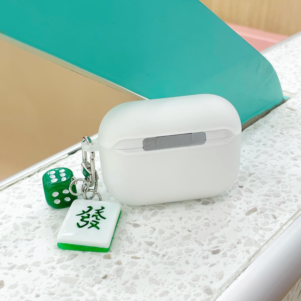 Vỏ Bảo Vệ Hộp Sạc Tai Nghe compatible AirPods Pro 3 2 3D Bằng Da Pu
