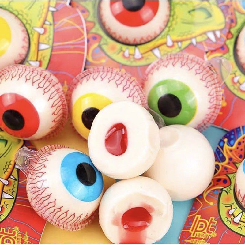 Kẹo dẻo con mắt có nhân