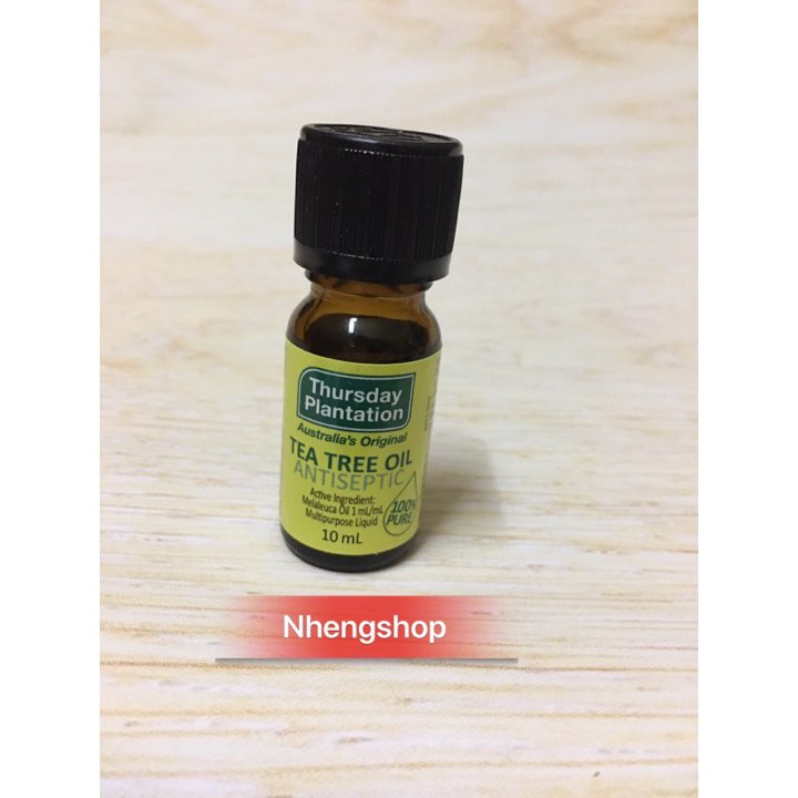 [10/100ml] Tinh dầu tràm trà nguyên chất 100% Thursday Plantation tea tree oil