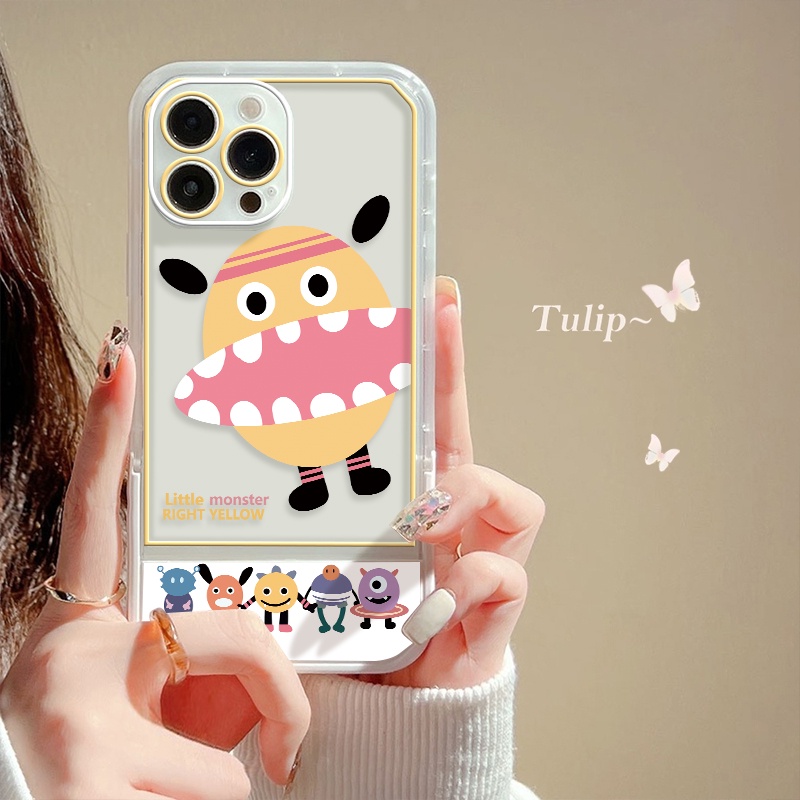 Ốp Điện Thoại Tpu Mềm Chống Trầy Xước Hình Quái Vật Dễ Thương Cho IPhone 13 Pro MAX 12 11 Pro 8 7 Plus X XS XR MAX 6 6S SE 2020