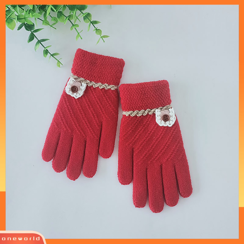 |Áo Thun In Hình ONEOR Thời Trang Năng Động| 1 Đôi Găng Tay Giữ Ấm Thân Thiện Với Da Cho Trẻ Em