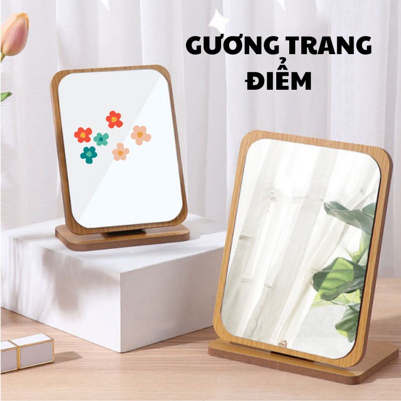 Gương Để Bàn, Gương Trang Điểm Phong Cách Hàn Quốc - AUTO BEN