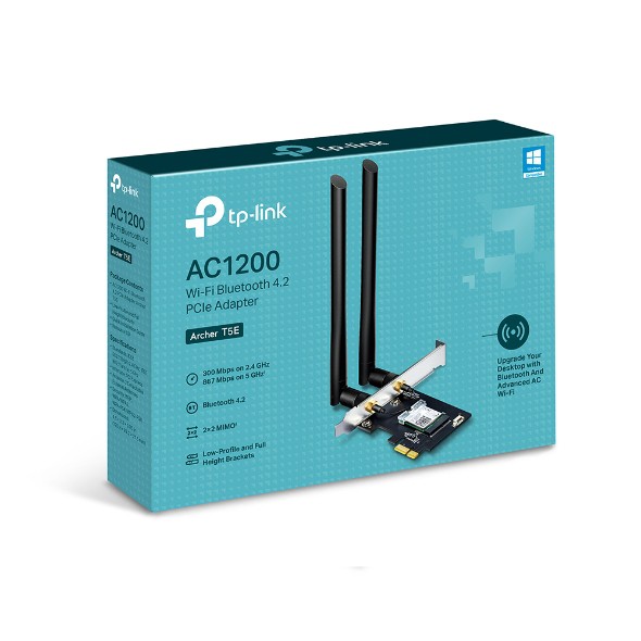 [Hỏa Tốc] Bộ Chuyển Đổi Wifi TP-Link Archer T5E PCIe Bluetooth 4.2 Chuẩn AC1200