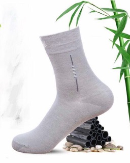 COMBO 5 ĐÔI TẤT NAM SỢI TRE CAO CỔ