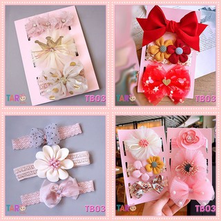 Set Hộp Băng Đô Làm Điệu cho bé giá 0-2 tuổi