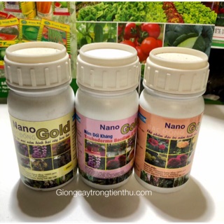 BỘ 3 LOẠI NANO GOLD PHÒNG TRỊ NẤM BỆNH CHUYÊN DÙNG  CHO LAN VÀ CÂY CẢNH...