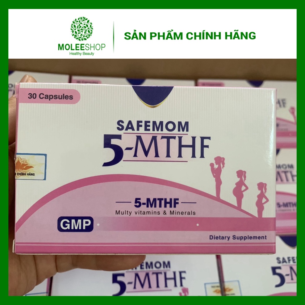 MoleeShop -  Safemom  5-MTHF [CHÍNH HÃNG] viên uống cho phụ nữ có thai