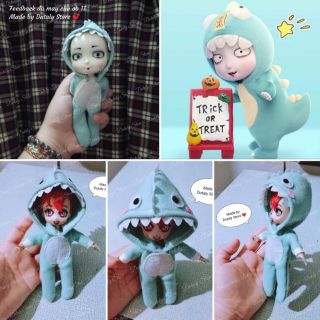 Ob11 - set 26 bộ khủng long cho búp bê obitsu11, ddf, nendoll, UFdoll, ymy
