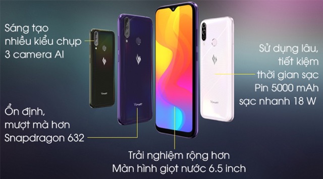 điện thoại Vsmart Joy3_2G/32 chính hãng bảo hành 18 tháng | BigBuy360 - bigbuy360.vn