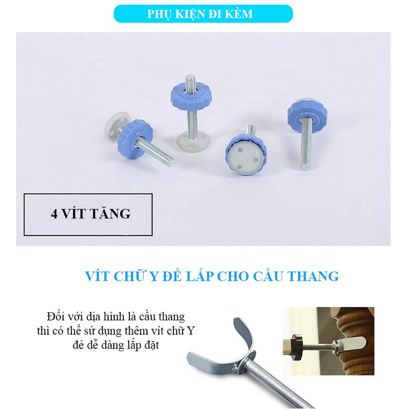 Vít cầu thang cho thanh chắn cửa