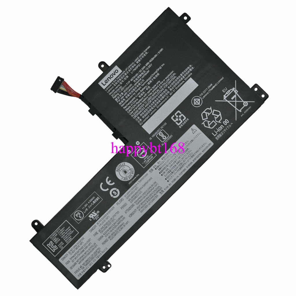 Pin Laptop Lenovo Legion Y7000 Y530 Y530-15ICH Y540 Y7000P L17M3PG1 L17L3PG1  L17C3PG1  L17S3PG1 CHÍNH HÃNG NHẬP KHẨU