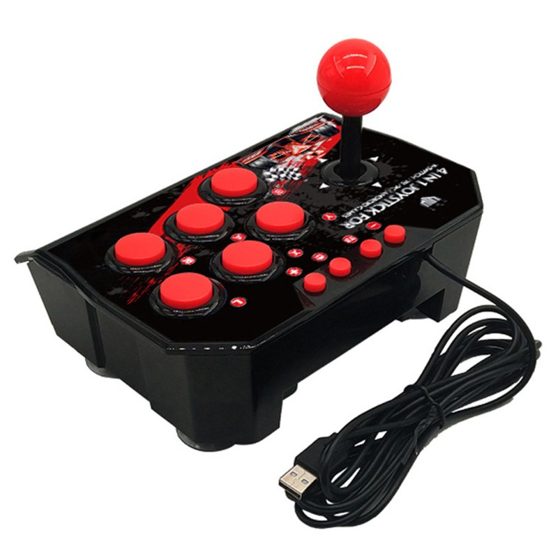 [yxa] USB Arcade Fightstick Game Joystick Gaming Controller for N-intendo Switch