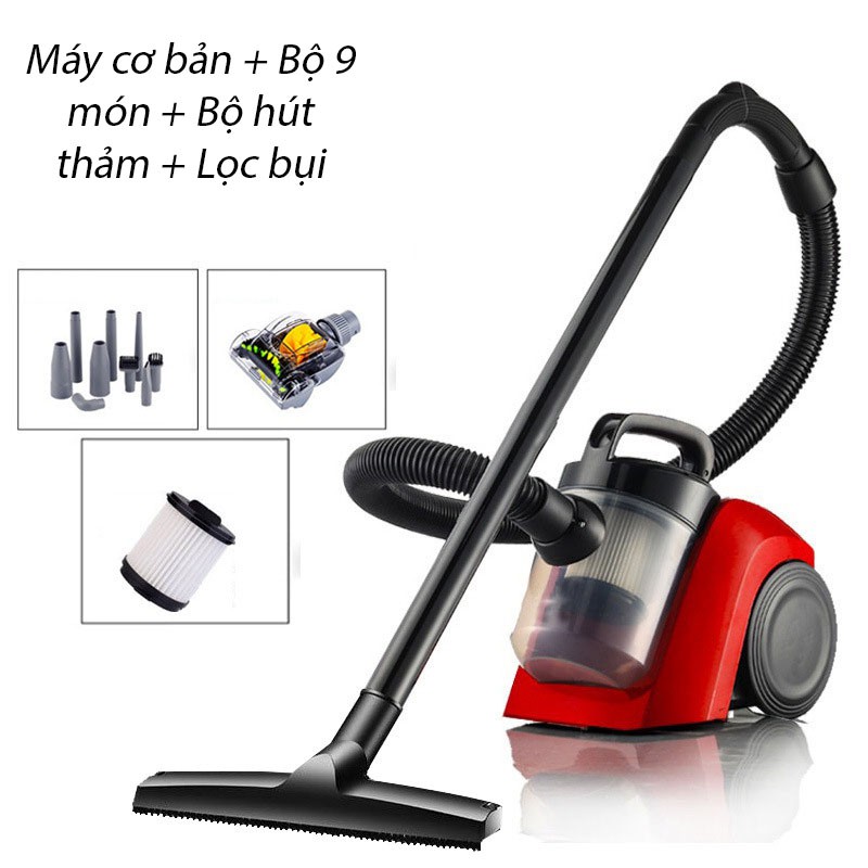 Máy hút bụi gia đình YAIRZ chính hãng nhập khẩu, bảo hành 12 tháng đa năng công xuất 1000W mạnh mẽ cho ngôi nhà sạch sẽ