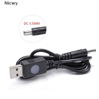 Dây Cáp Sạc Usb Dc 3.5mm Cho Đèn Pin