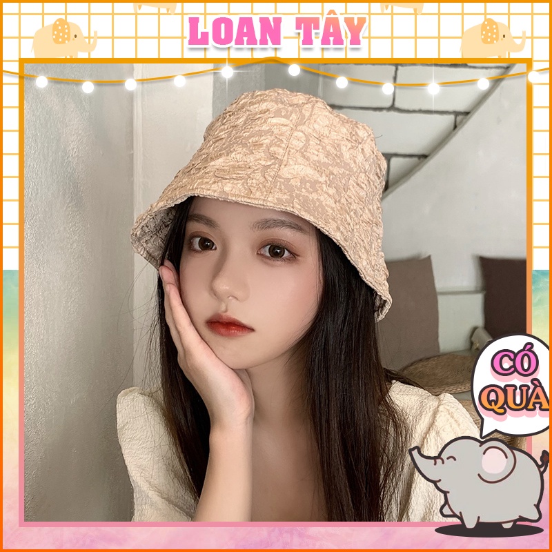 Nón Vải Nữ Chất Nhăn Sần Lạ Mát Dáng Xô Thời Trang Ngư Dân L2187