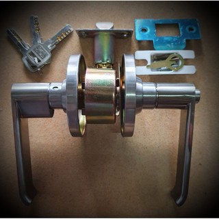 Khóa tròn tay gạt inox.